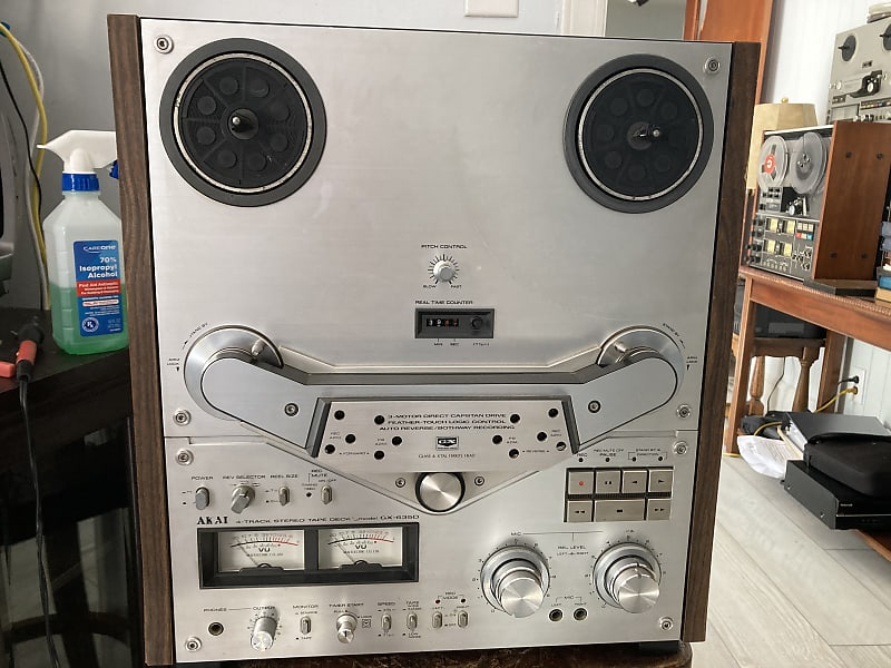 SEE VIDEO! Akai GX-635D 1/4 10.5” 6 Head Auto Reverse 4 Track Reel to Reel  Tape Deck Recorder