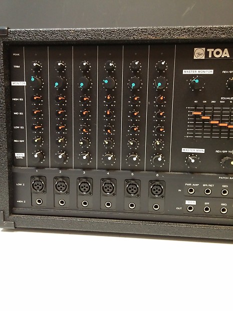 TOA MX-106R Powered Mixer