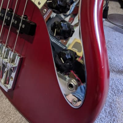 Fender 60th Anniversary American Jazz Bass USA Made 2005 - 2006 Red image 4