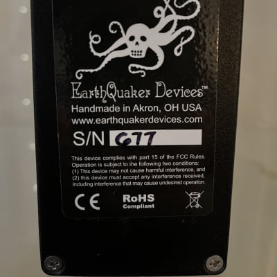 Earthquaker devices store black ash