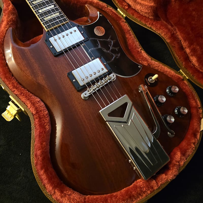 Gibson SG Standard '61 with Sideways Vibrola 2022 - Vintage Cherry image 1