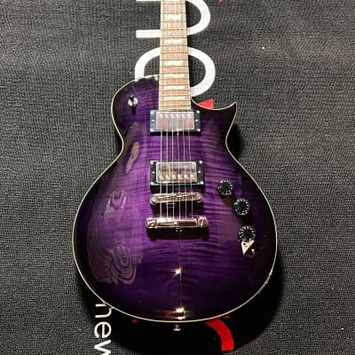 ESP LTD EC-256FM Electric Guitar - See Thru Purple Burst