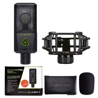 Lewitt LCT 240 Pro Large Diaphragm Cardioid Condenser Microphone