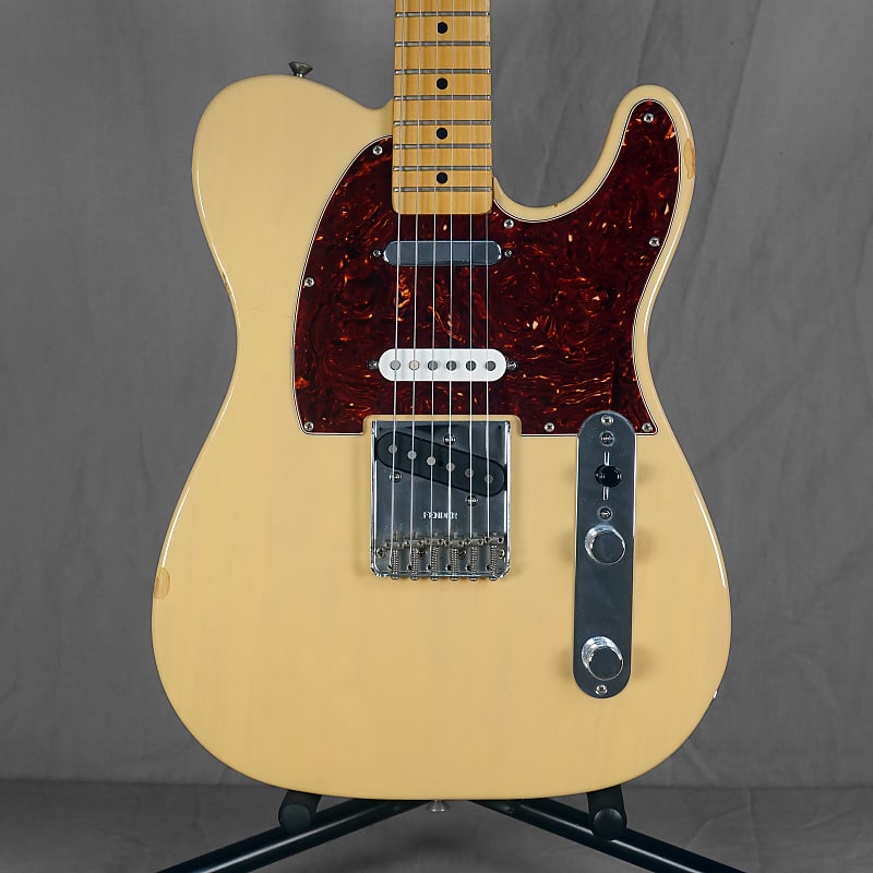 2006 Fender Telecaster Nashville Deluxe Series Blonde Relic MIM Made In  Mexico with Gig Bag