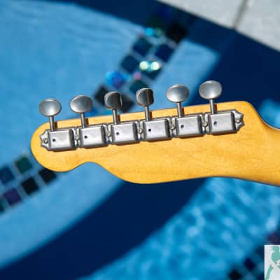 2014 Fender Japan TL62B '62 Telecaster Custom Trans Blue