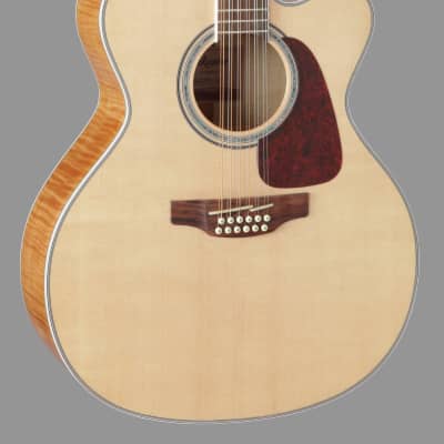 Takamine GJ72CE-12NAT Jumbo 12-String Acoustic Electric Guitar in Natural image 1