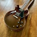 Gibson Memphis '70s ES-335 Block Walnut - 7.7 lb - w/ Original Case + Paperwork, Near-Mint Condition