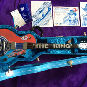 gibson limited edition les paul richard petty  baby blue #19 of 43 image 7