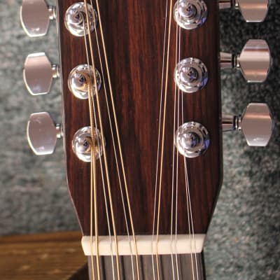 2024 Martin Standard HD12-28-E Dreadnought 12 String Acoustic Electric Fishman Guitar Natural w/Case image 15