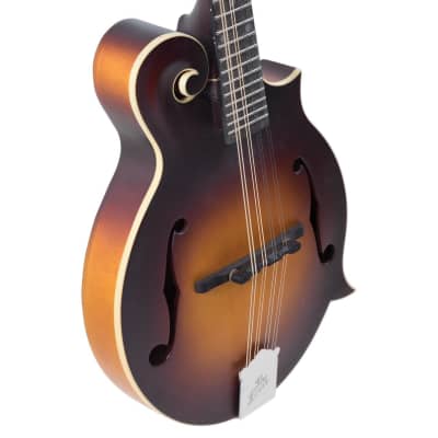 Loar LM-590E-MS Contemporary Mandolin F-Style All Solid Hand Carved w/Fishman Nashville Pickups image 4