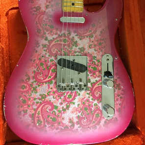 Fender Custom Shop Paisley Telecaster Owned By Two Door Cinema Club image 2