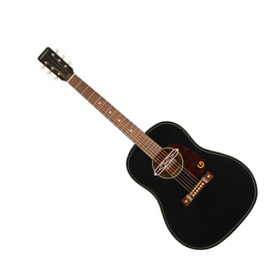 Gretsch Deltoluxe Dreadnought Acoustic Guitar (Black Top) image 3