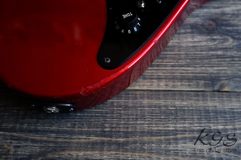 Fernandes SFR-50 1990`s Candy Apple Red | Reverb