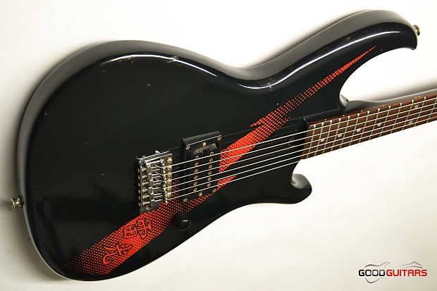 Aria Pro II RS Inazuma-I 1983-1984 Black w/Thunderbolt | Reverb