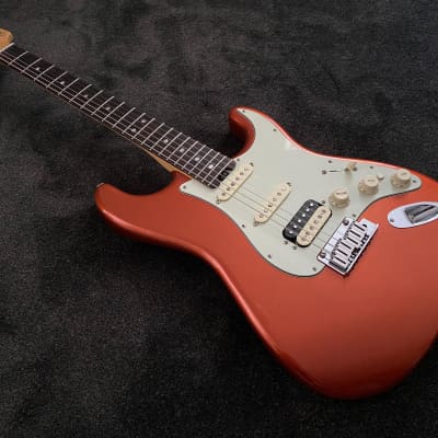 Fender American Elite Stratocaster 2016 - Autumn Blaze - VERY GOOD condition + CASE for sale