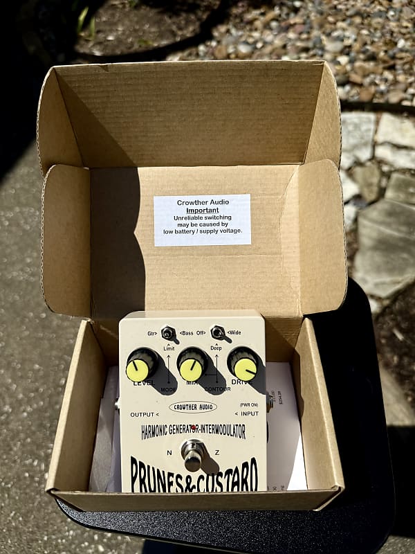 Crowther Audio Prunes & Custard ファズ　MUSE Crowther Audio Prunes & Custard ファズ MUSE