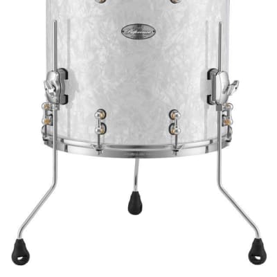 Pearl Music City Custom Reference Pure 18"x16" Floor Tom PEARL WHITE OYSTER RFP1816F/C452 image 24