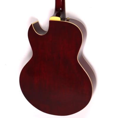 1999 Epiphone Howard Roberts Electric Archtop Red image 4
