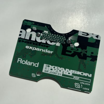 Roland SR-JV80-01 Pop Expansion Board 1990s - Green