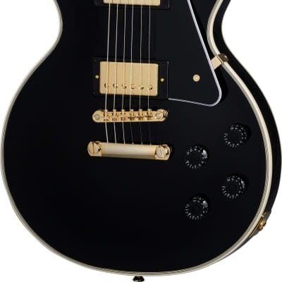 Epiphone Inspired by Gibson Custom Les Paul Custom Ebony w/case