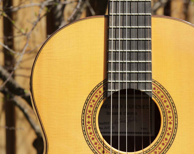 Antonio Sanchez 1017 Handmade Classical Guitar 630mm Scale. Spain 2003
