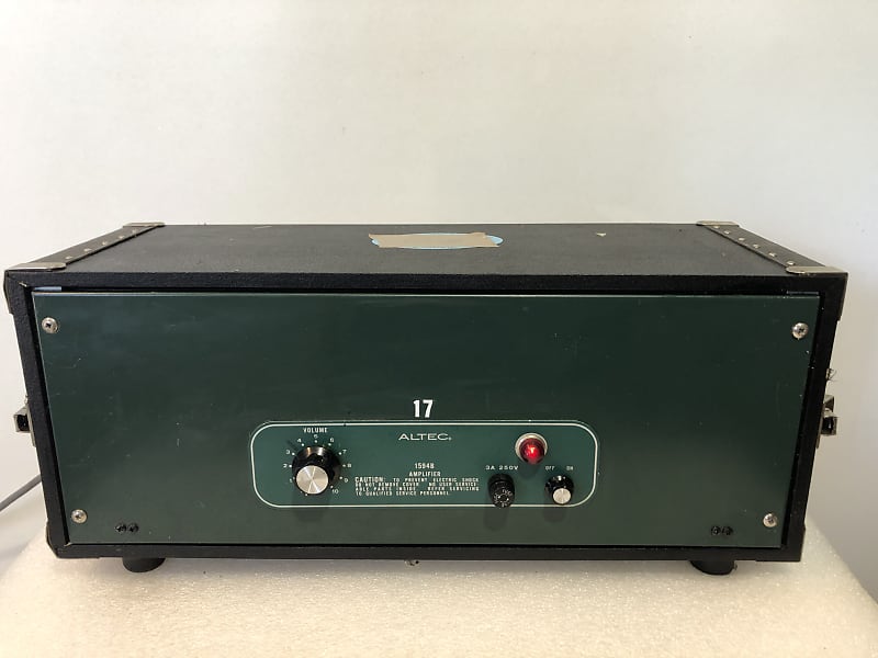 Altec 1594B 100 W. AMPLIFIER with Flighcase Reverb