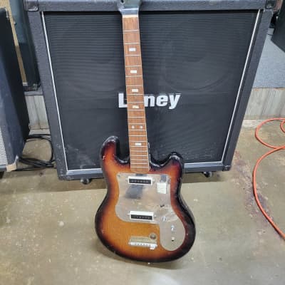 Guyatone Kent 1960's electric guitar PROJECT! 2 pick up for sale