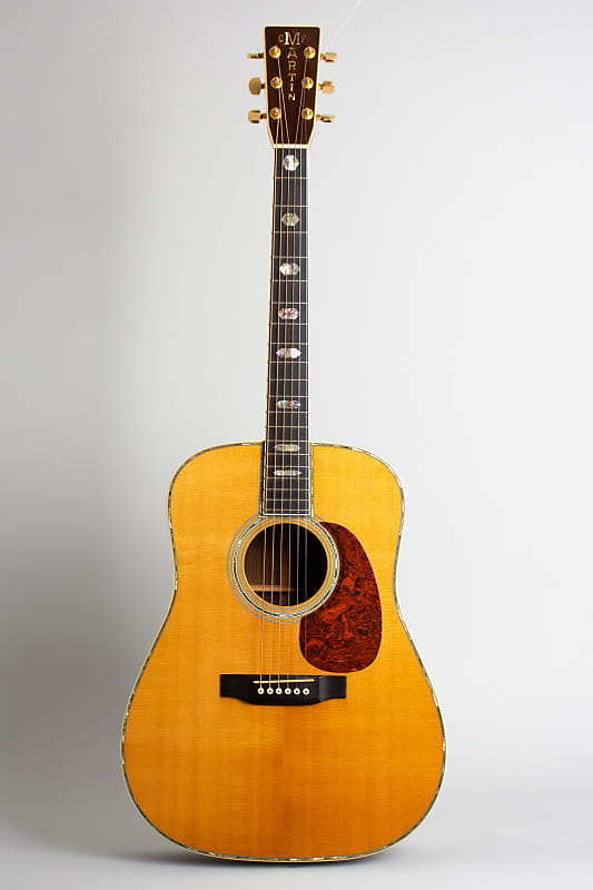 C. F. Martin  D-45 Flat Top Acoustic Guitar (1993), ser. #526357, original molded black plastic hard shell case. image 1