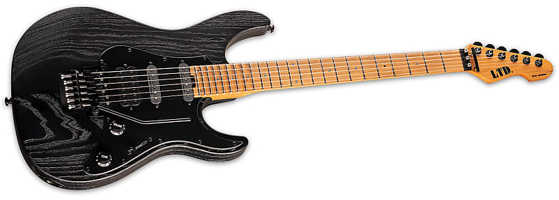 ESP LTD SN-1000FR Electric Guitar Black Blast image 1