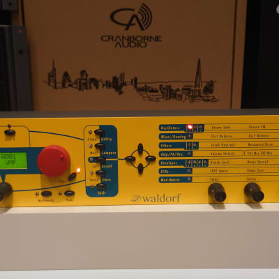 Waldorf Micro Q Rackmount Synthesizer 1999 - 2011 - Yellow