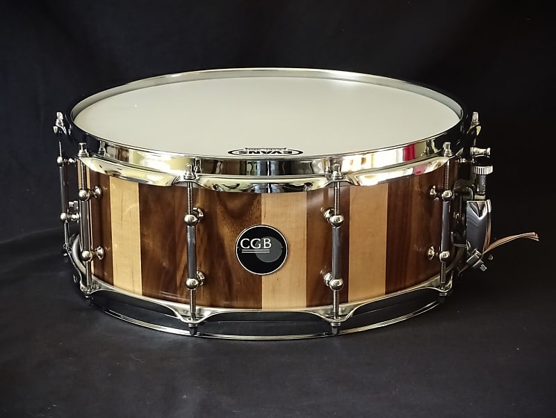 CGB Drums 5.5x14 Maple/Walnut Snare Drum image 1
