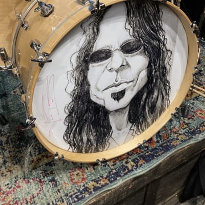 Frankie Banali's Quiet Riot, Ludwig / Sabian Complete "In The Blood" Drum Set. Signed! image 5