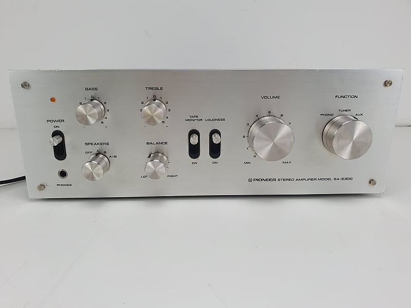 Pioneer SA-5300 Stereo Amplifier - Serviced  			