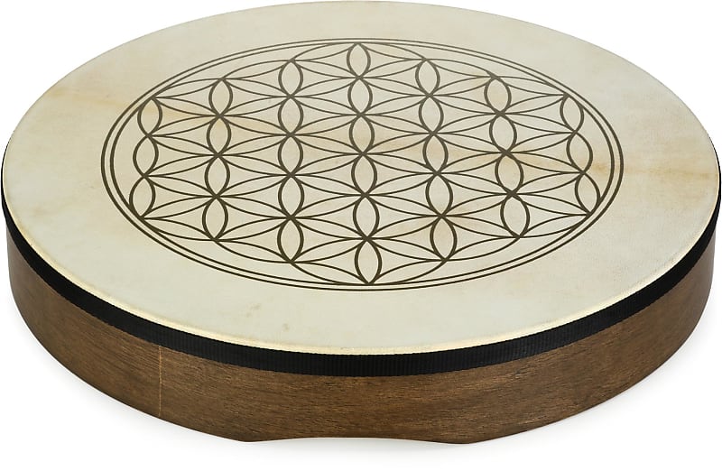 Meinl Sonic Energy 16-inch Hand Drum - Flower of Life image 1