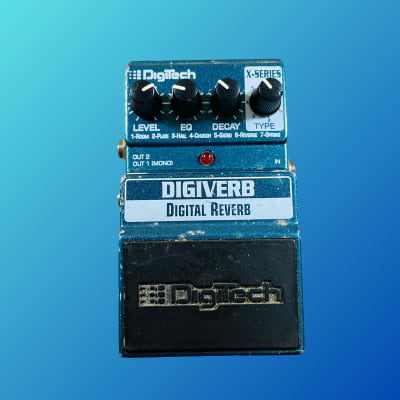 Digitech DigiVerb Digital Reverb Pedal | Reverb