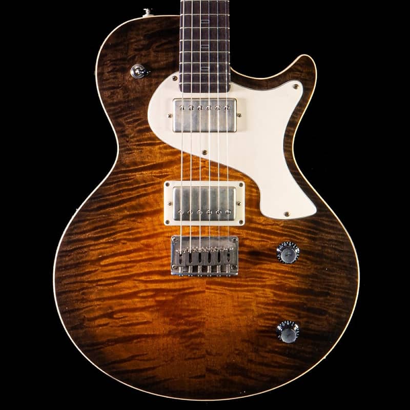 PJD Carey Custom 10th Anniversary Electric Guitar in Cocoa Burst image 1