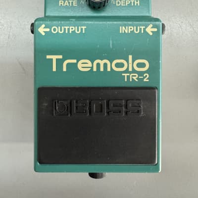 Boss TR-2 Tremolo (Silver Label) 1997 - Present - Green for sale