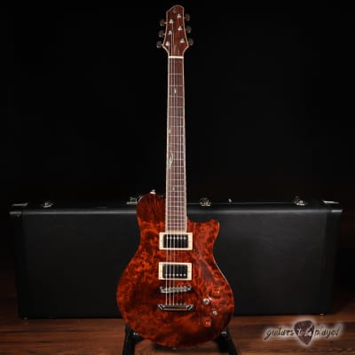 New Orleans Guitar Company Voodoo Custom w/ Case - Redwood Burl image 1