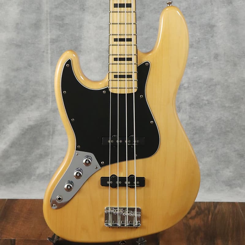 Squier Vintage Modified 70s Jazz Bass Left Handed Natural [SN ICS12144823]  [03/06]