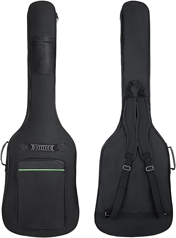 Bass Guitar Bag Gig Bag 7MM Soft Padded Electric Bass Guitar Case Bass Backpack with Pockets image 1