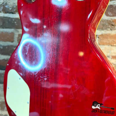 Epiphone Les Paul Plus MIK Electric Guitar w/ Upgrades & GB (2006 - Cherry Sunburst) image 12