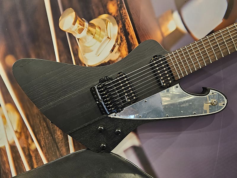 Ibanez FTM33-WK Fredrik Thordendal Meshugga "Stonemen" Signature E-Guitar - Weathered Black incl. Softshellcase image 1
