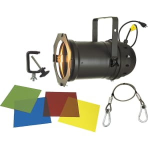 American DJ PAR 64B COMBO Par Can Light w Clamp Gels Bulb