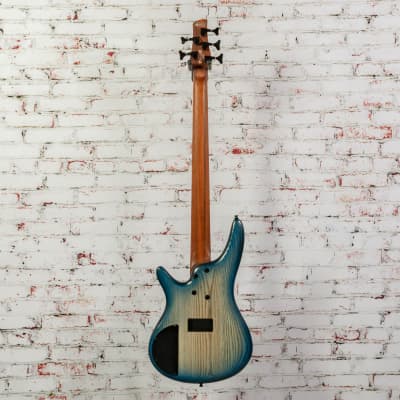 Ibanez SR Standard - 5 String Bass Guitar - Cosmic Blue Starburst Flat image 8