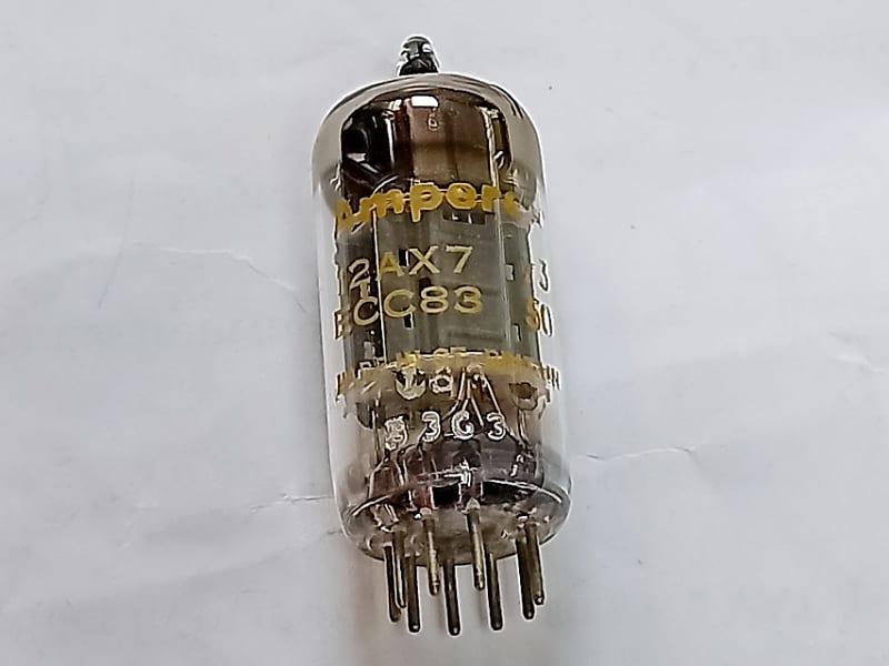 6本 AMPEREX アンペレクス 12AX7 ECC83 / ムラード 英国製 Amazon | Mullard Reissue 12AX7/ECC83 | Mullard | 真空管