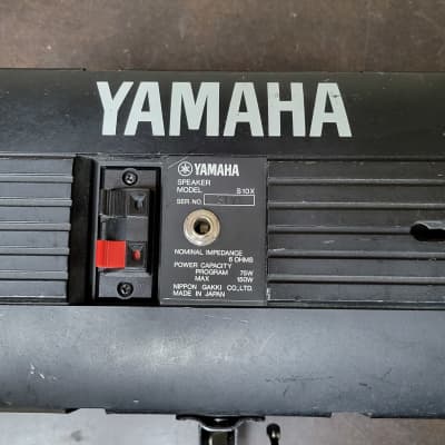 Yamaha S10X Passive Speaker 1980's - Black image 2