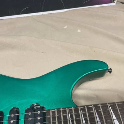 Jackson Professional Series Dinky Reverse HSH Guitar w/Seymour Duncan bridge pickup Green image 4