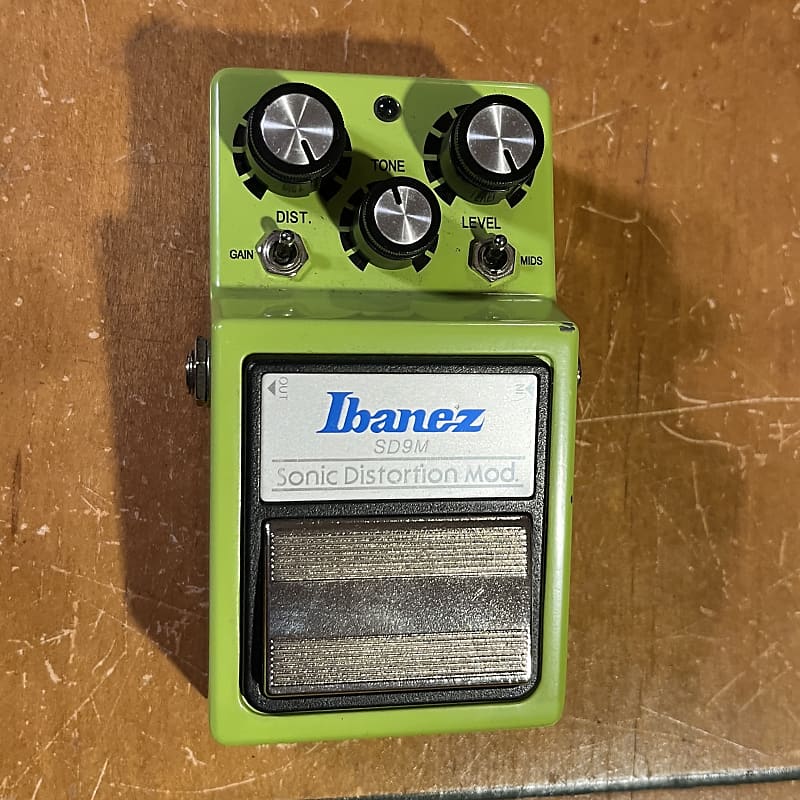 Ibanez SD9M Sonic Distortion Mod 2010s - Green