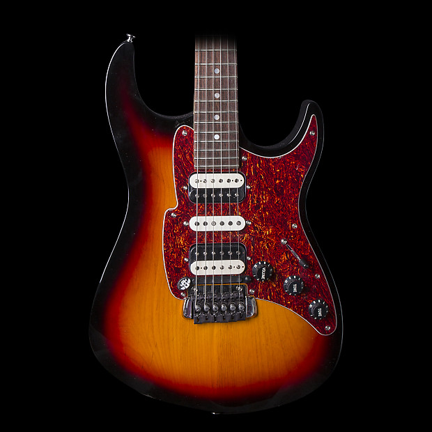 Fret King FBSMOCB Super Matic Self Tuning Guitar in Sunburst