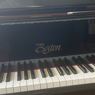 Boston GP 178 Grand Piano Polished Ebony image 2